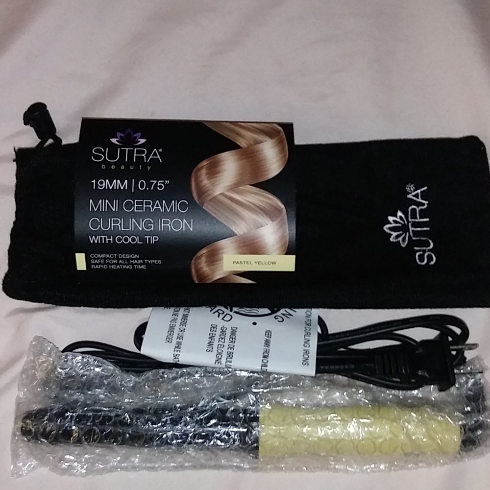 Sutra professional  mini ceramic curling iron